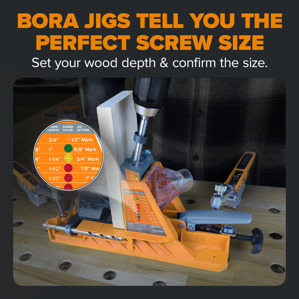 BORA BR-A170201 Automatic Pocket Hole Jig