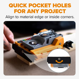 BORA BR-A170301 Automatic Mini Pocket Hole Jig Set