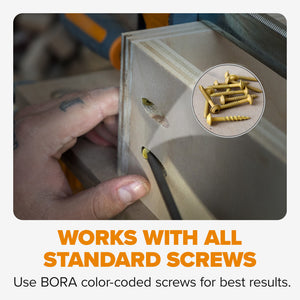 BORA BR-A170301 Automatic Mini Pocket Hole Jig Set