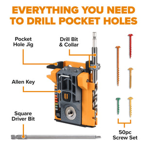 BORA BR-A170301 Automatic Mini Pocket Hole Jig Set