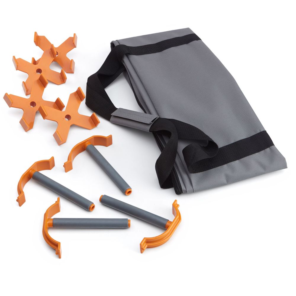 BORA CK15S Centipede 4ft x 8ft x 30in Unit, 4 X-Cups, 4 Clamps, C/S Bag