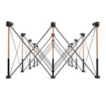 BORA CK15S Centipede 4ft x 8ft x 30in Unit, 4 X-Cups, 4 Clamps, C/S Bag