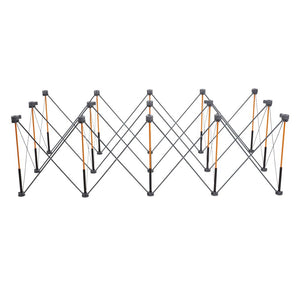 BORA CK15S Centipede 4ft x 8ft x 30in Unit, 4 X-Cups, 4 Clamps, C/S Bag