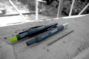 TRACER AMK1 Deep Hole Construction Pencil w/ Replacement Lead set