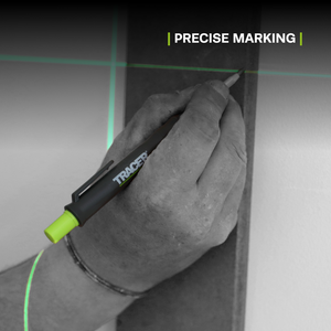 TRACER AMK1 Deep Hole Construction Pencil w/ Replacement Lead set