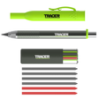 Tracer pen and replacement leads on a white background