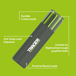 TRACER ATPL1 Tough 6pc Replacement Leads Set – 6 Graphite Leads