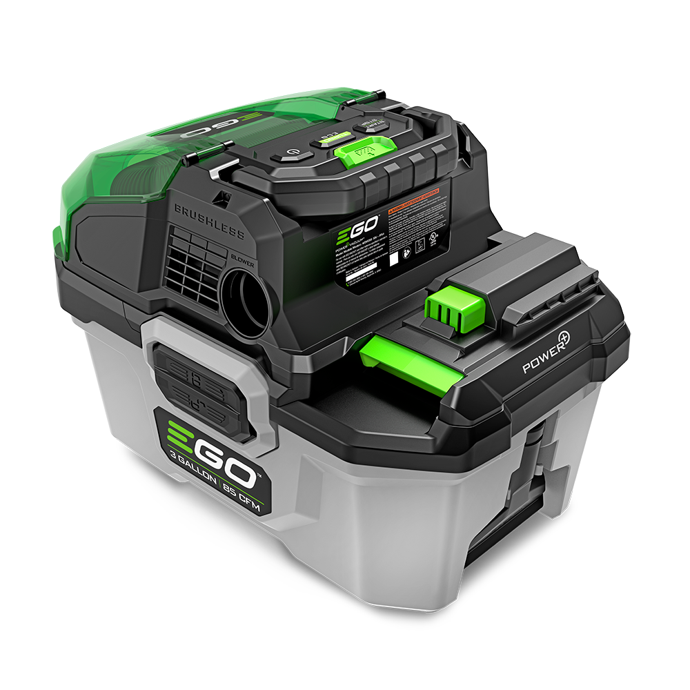 EGO Power+ 3 Gallon Wet/Dry Vacuum, Tool Only WDV0300