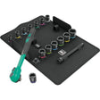 Wera 05005530001 8100 SB 12 Zyklop Comfort Ratchet set, reversing lever, 3/8in drive, metric, 16 pieces - Mississauga Hardware Centre Inc