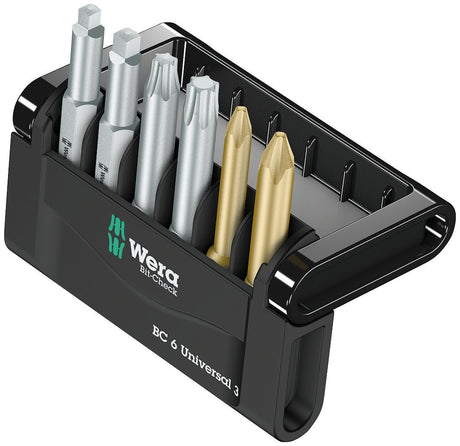 WERA 05136380001 Bit - Check 6 Universal 3, 6 pieces - Mississauga Hardware Centre Inc