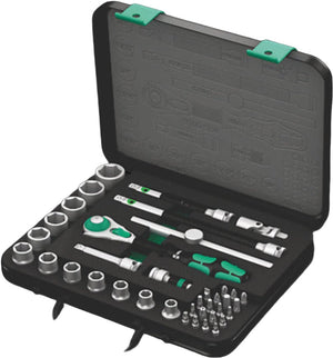 WERA 8100 SB 4 Zyklop Speed Ratchet Set, 3/8" drive, imperial, 38 pieces - Mississauga Hardware Centre Inc
