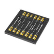 WERA 9714 Foam insert screwdriver set 1, 18 pieces - Mississauga Hardware Centre Inc