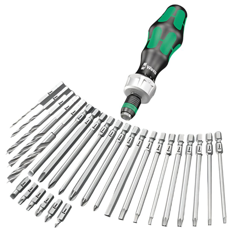 WERA Kraftform Kompakt 60 RA, Imperial, 17 pieces - Mississauga Hardware Centre Inc