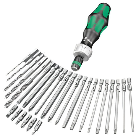WERA Kraftform Kompakt 60 RA, Imperial, 17 pieces - Mississauga Hardware Centre Inc