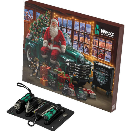 WERA Advent calendar 2026, 24 pieces