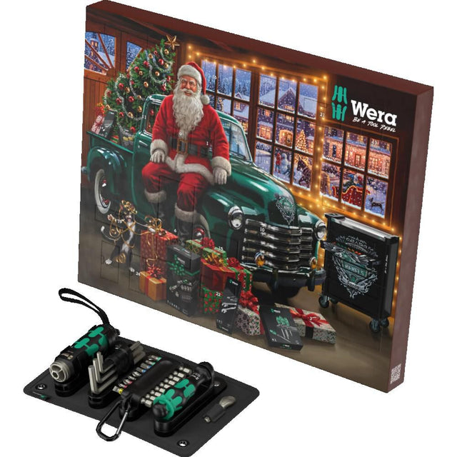 WERA Advent calendar 2026, 24 pieces