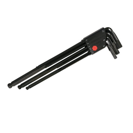 WIHA 36990 9 Piece Ball End Long Arm Hex L - Key Set - Metric - Mississauga Hardware Centre Inc