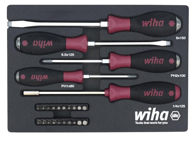 WIHA 52690 25 Piece MicroFinish Screwdriver Tray Set - Mississauga Hardware Centre IncWiha ToolsWIHA-52690