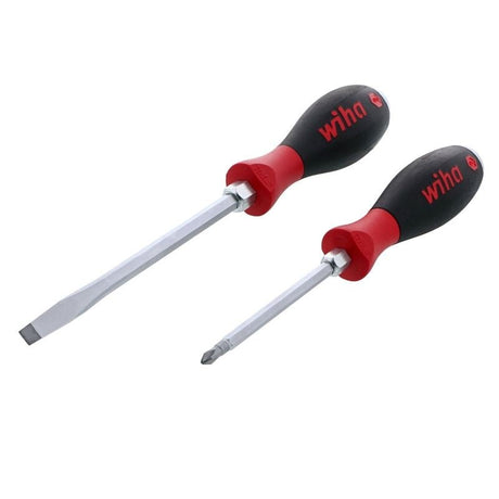 WIHA 53082 2 PIECE SOFTFINISH HEAVY DUTY SLOTTED AND PHILLIPS SCREWDRIVER SET - Mississauga Hardware Centre Inc