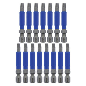 WIHA - 70265 TerminatorBlue Impact Bit Square 2 - 2 Inch - 15 Pack - Mississauga Hardware Centre Inc