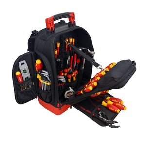 WIHA 91872 59 PIECE MASTER ELECTRICIAN'S INSULATED TOOL KIT IN HEAVY DUTY BACKPACK - Mississauga Hardware Centre Inc