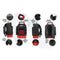 WIHA 91877 48 Piece Insulated Electrician's Tool Kit in Heavy Duty Backpack - Mississauga Hardware Centre Inc