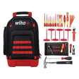 WIHA 91877 48 Piece Insulated Electrician's Tool Kit in Heavy Duty Backpack - Mississauga Hardware Centre Inc