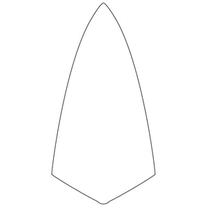 W.Rose 10 - 1/2” Philadelphia Brick Trowel with Leather Handle - Mississauga Hardware Centre Inc