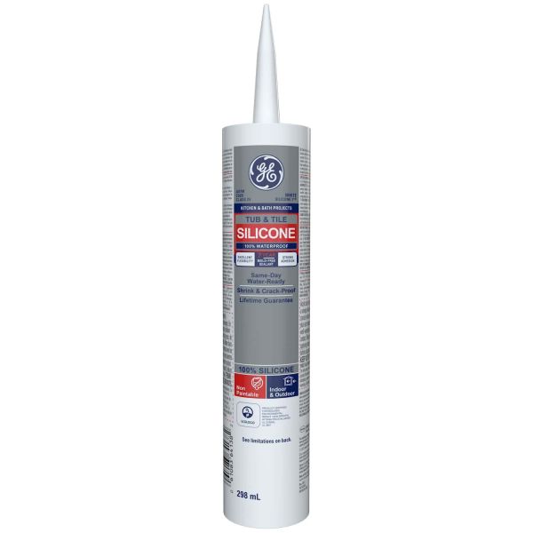 GE 300mlTub & Tile - White