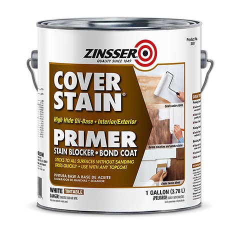 Zinsser High Hide Cover - Stain® Primer - 3.79L - Mississauga Hardware Centre Inc