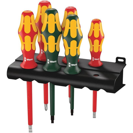 160 i/168 i/6 Rack screwdriver set Kraftform Plus Series 100, and rack - Mississauga Hardware Centre IncWERA TOOLS05347777001