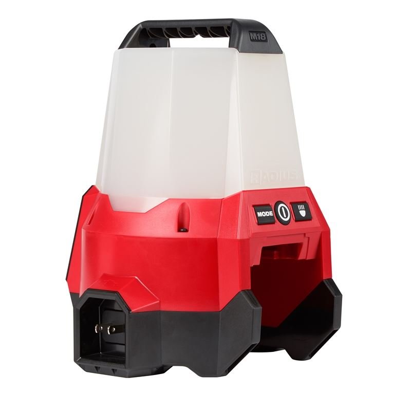 2144 - 20 M18 18 Volt Lithium - Ion Cordless RADIUS Compact Site Light with Flood Mode - Tool Only - Mississauga Hardware Centre IncMilwaukee2144-20