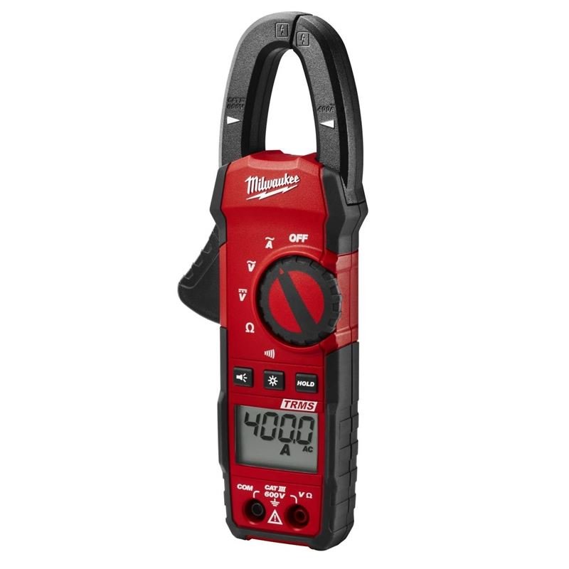 2235 - 20 Heavy - Duty True - RMS 400 Amp Electrical Clamp Meter - Mississauga Hardware Centre IncMilwaukee2235-20