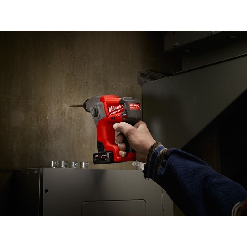 2416 - 21XC M12 FUEL 12 Volt Lithium - Ion Brushless Cordless 5/8 SDS Plus Rotary Hammer W/ 1BAT Kit - Mississauga Hardware Centre Inc