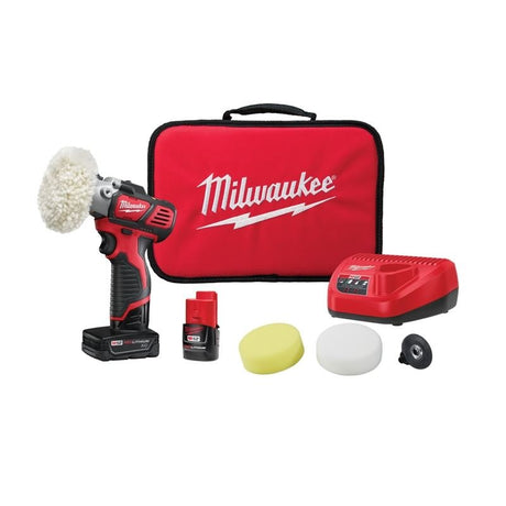 2438 - 22X M12 12 Volt Lithium - Ion Cordless 12 Volt Lithium - Ion Cordless Variable Speed Polisher/Sander XC/Compact Battery Kit - Mississauga Hardware Centre IncMilwaukee2438-22X