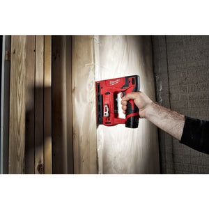 2447 - 20 M12 12 Volt Lithium - Ion Cordless 3/8 in. Crown Stapler - Tool Only - Mississauga Hardware Centre IncMilwaukee2447-20