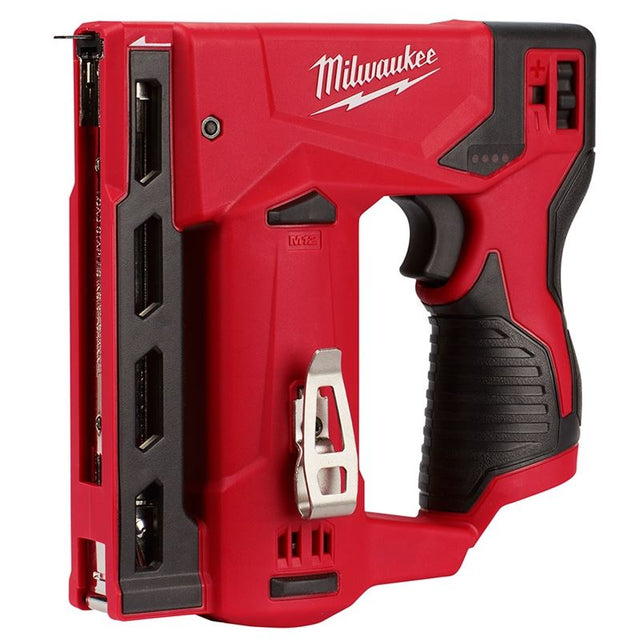 2447 - 20 M12 12 Volt Lithium - Ion Cordless 3/8 in. Crown Stapler - Tool Only - Mississauga Hardware Centre IncMilwaukee2447-20
