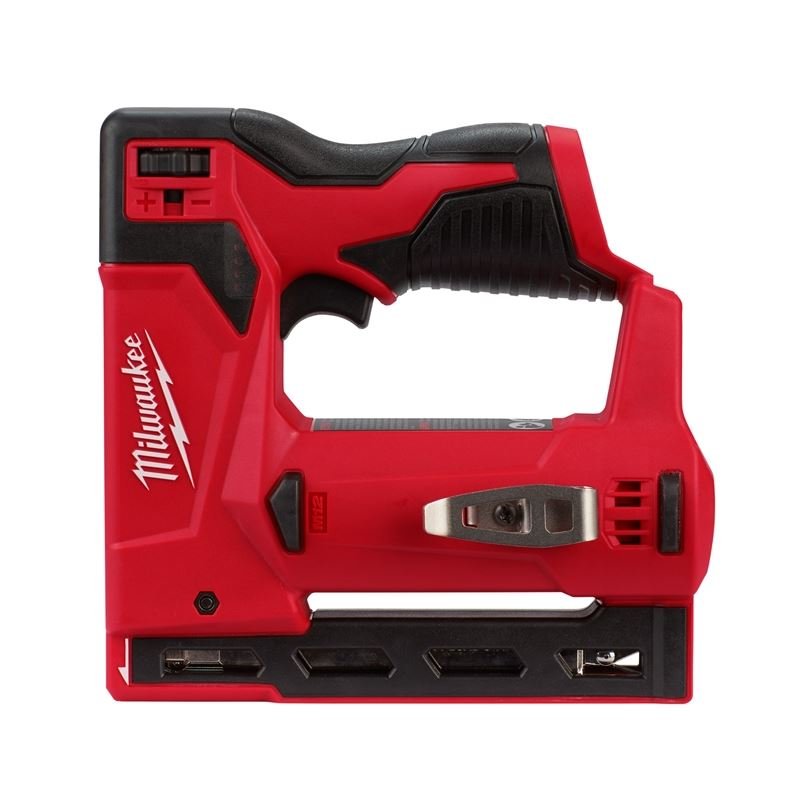 2447 - 20 M12 12 Volt Lithium - Ion Cordless 3/8 in. Crown Stapler - Tool Only - Mississauga Hardware Centre IncMilwaukee2447-20