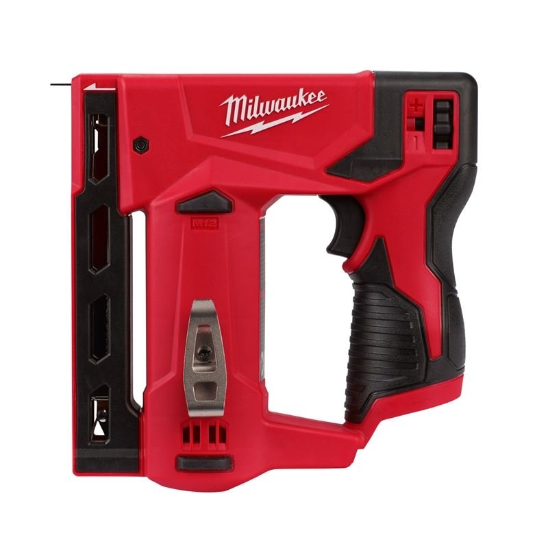 2447 - 20 M12 12 Volt Lithium - Ion Cordless 3/8 in. Crown Stapler - Tool Only - Mississauga Hardware Centre IncMilwaukee2447-20