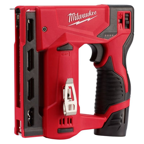 2447 - 21 M12 12 Volt Lithium - Ion Cordless 3/8 in. Crown Stapler Kit - Mississauga Hardware Centre IncMilwaukee2447-21
