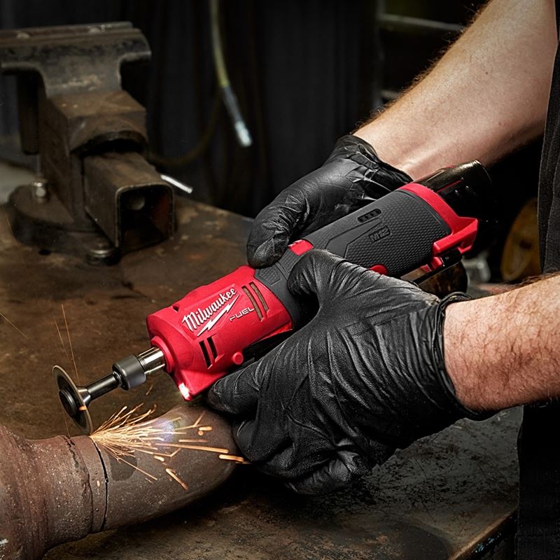 2486 - 20 M12 FUEL 12 Volt Lithium - Ion Brushless Cordless Straight Die Grinder - Tool Only - Mississauga Hardware Centre IncMilwaukee2486-20