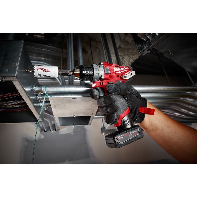 2504 - 22 M12 FUEL 12 Volt Lithium - Ion Brushless Cordless 1/2 in. Hammer Drill Kit - Mississauga Hardware Centre IncMilwaukee2504-22