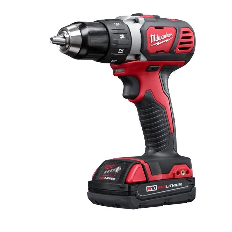 2606 - 22CT M18 18 Volt Lithium - Ion Cordless Compact 1/2 in. Drill Driver Kit - Mississauga Hardware Centre IncMilwaukee2606-22CT
