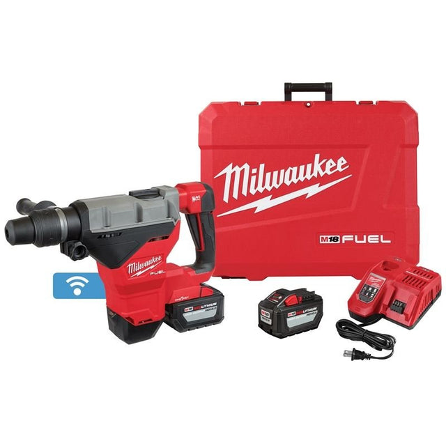 2718 - 22HD M18 FUEL 18 Volt Lithium - Ion Brushless Cordless 1 - 3/4 in. SDS MAX Rotary Hammer with One Key Kit - Mississauga Hardware Centre IncMilwaukee2718-22HD