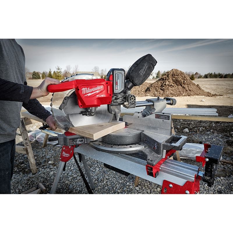 2739 - 21HD M18 FUEL 18 Volt Lithium - Ion Brushless Cordless 12 in. Dual Bevel Sliding Compound Miter Saw Kit - Mississauga Hardware Centre IncMilwaukee2739-21HD