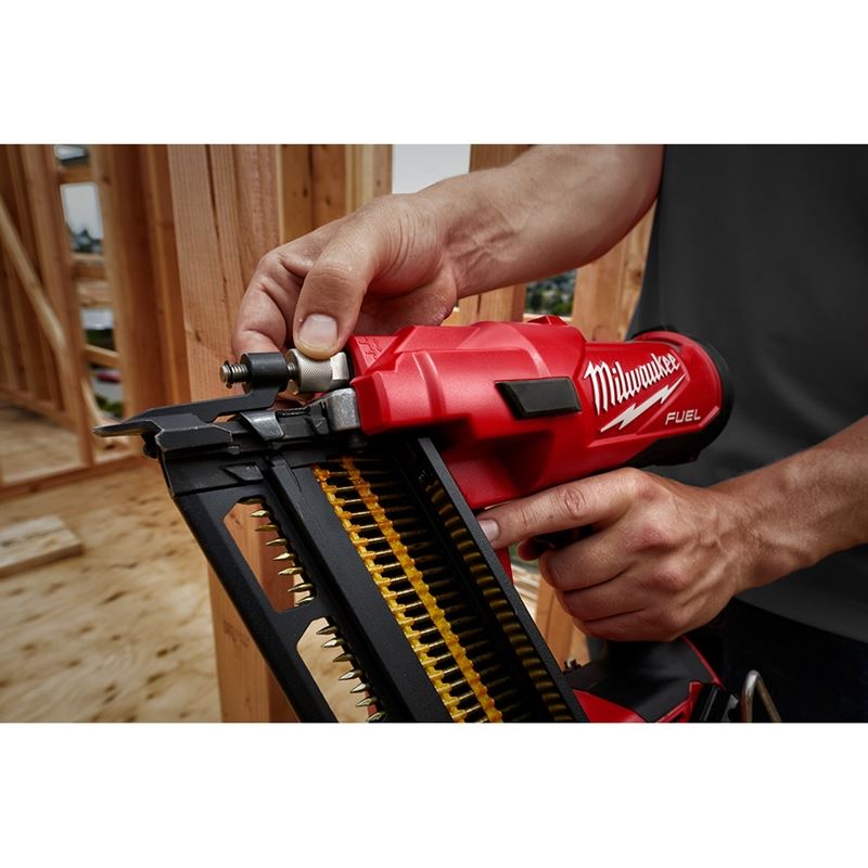 2744 - 21 M18 FUEL 18 Volt Lithium - Ion Brushless Cordless 21 Degree Framing Nailer Kit - Mississauga Hardware Centre Inc