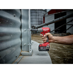 2755 - 20 M18 FUEL 18 Volt Lithium - Ion Brushless Cordless 1/2 in. Compact Impact Wrench w/ Pin Detent - Tool Only - Mississauga Hardware Centre IncMilwaukee2755-20