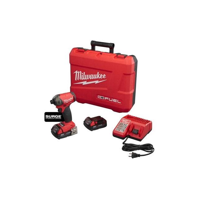 2760 - 22CT M18 FUEL 18 Volt Lithium - Ion Brushless Cordless SURGE 1/4 in. Hex Hydraulic Driver Kit - Mississauga Hardware Centre IncMilwaukee2760-22CT