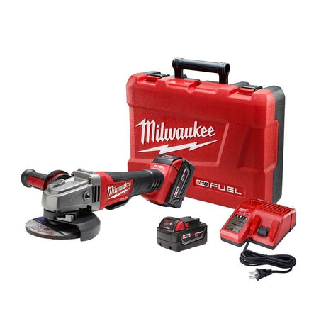 2780 - 22 M18 FUEL 18 Volt Lithium - Ion Brushless Cordless 4 - 1/2 in. / 5 in. Grinder, Paddle Switch No - Lock Kit - Mississauga Hardware Centre IncMilwaukee2780-22