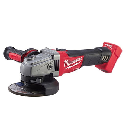 2781 - 20 M18 FUEL 18 Volt Lithium - Ion Brushless Cordless 4 - 1/2 in. / 5 in. Grinder, Slide Switch Lock - On - Tool Only - Mississauga Hardware Centre IncMilwaukee2781-20